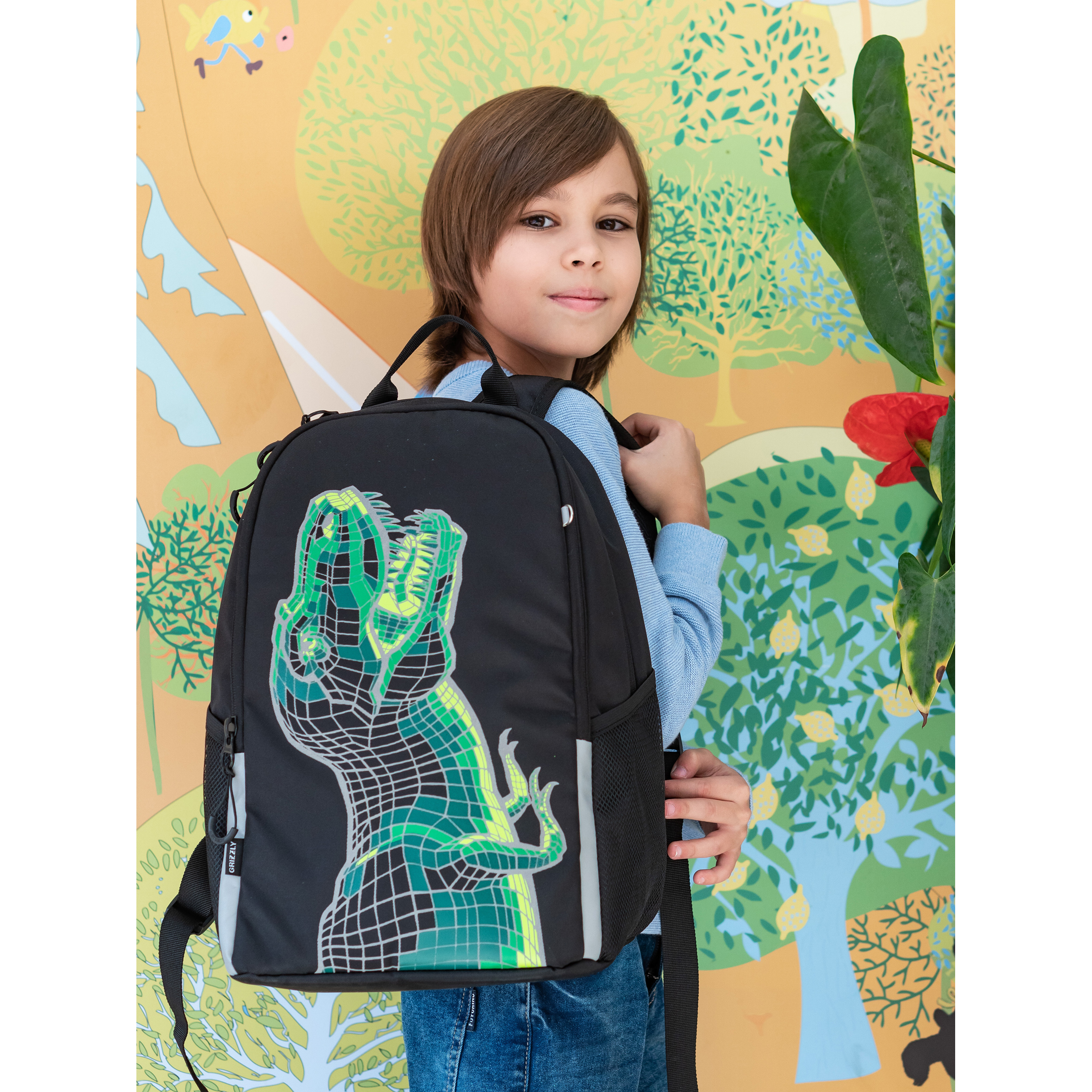 Рюкзак Grizzly Дино - фото 13