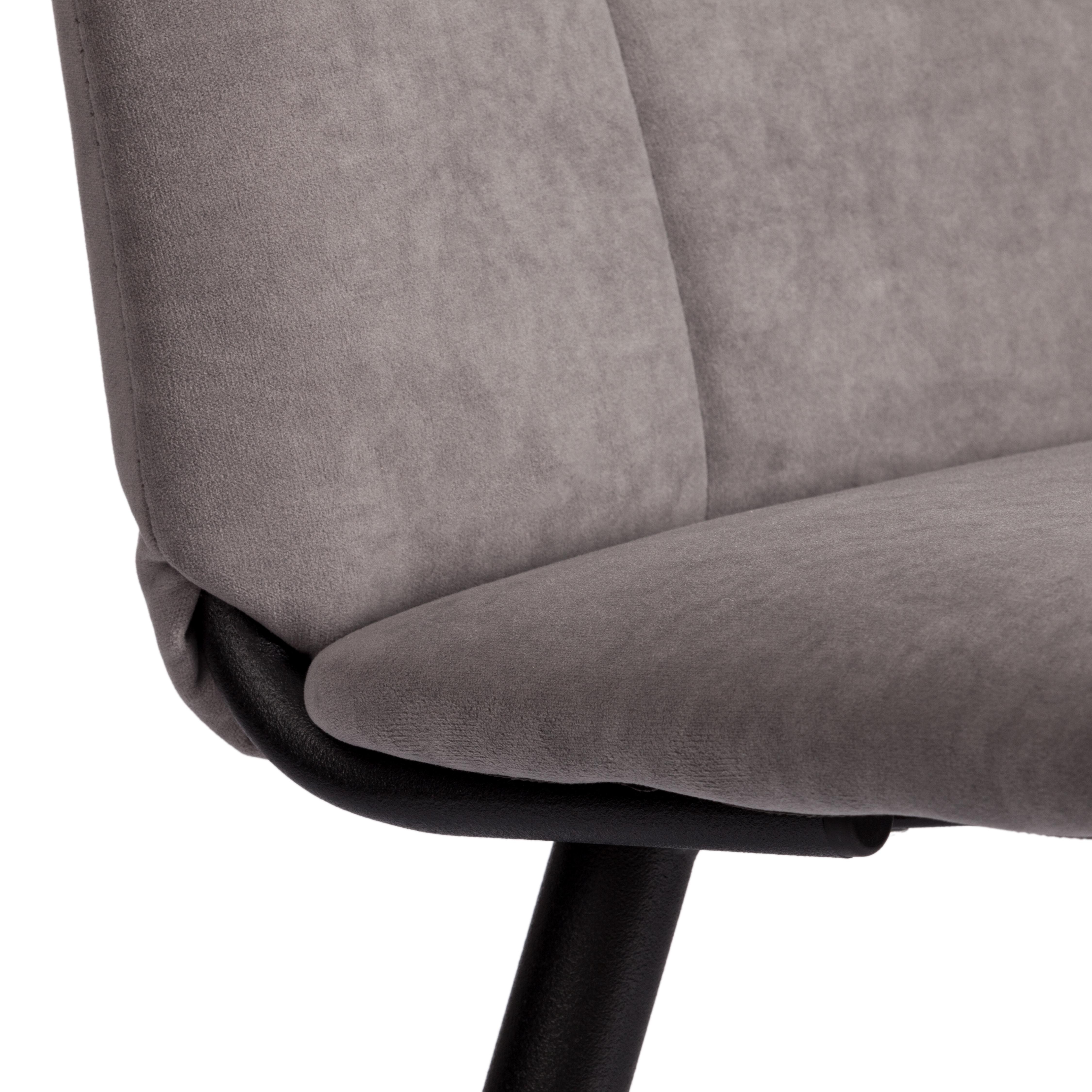 Стул TETCHAIR Asti TREND велюр серый 2 шт. - фото 12