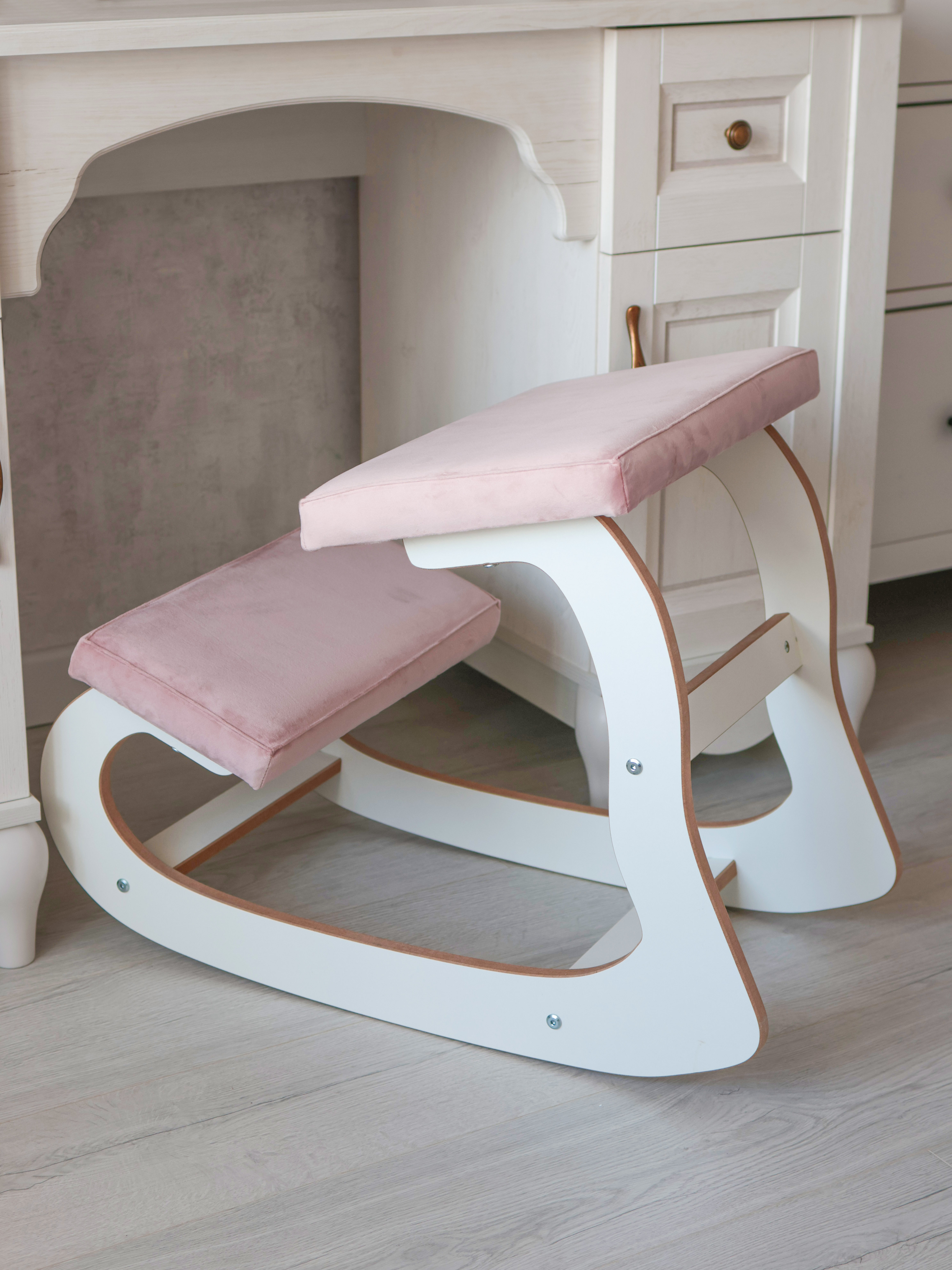 Стул ортопедический LittleWoodHome Коленный Пыльная роза - фото 12