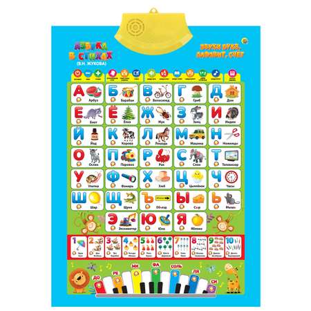 Игрушка Рыжий кот Азбука в стихах