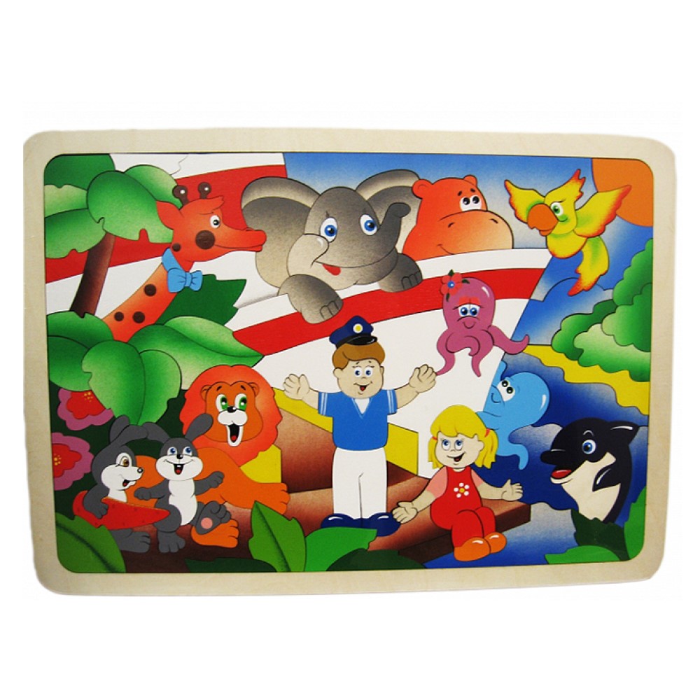 Игрушка KRONA рамка-вкладыш - фото 1