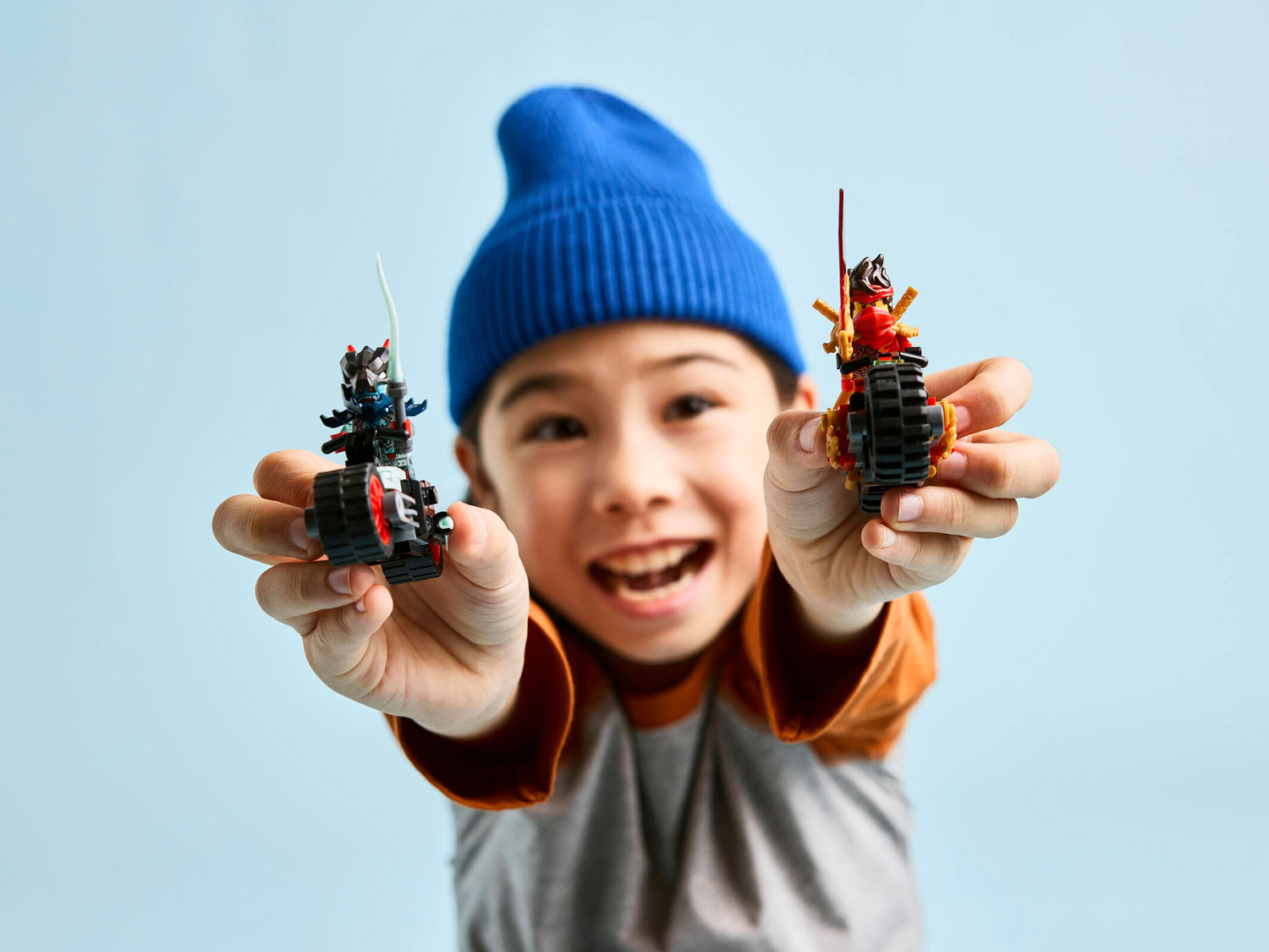 Конструктор LEGO NINJAGO Гонка Кая 71838 79 дет. - фото 10