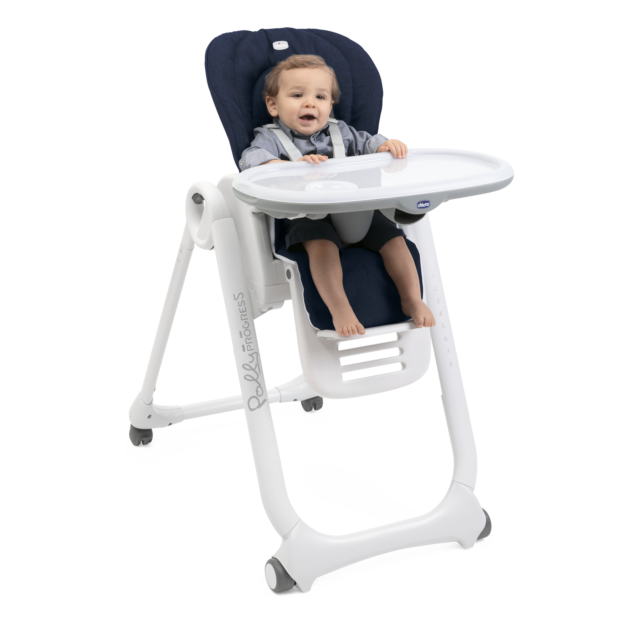 Стульчик для кормления Chicco Polly Magic Relax классический - фото 6