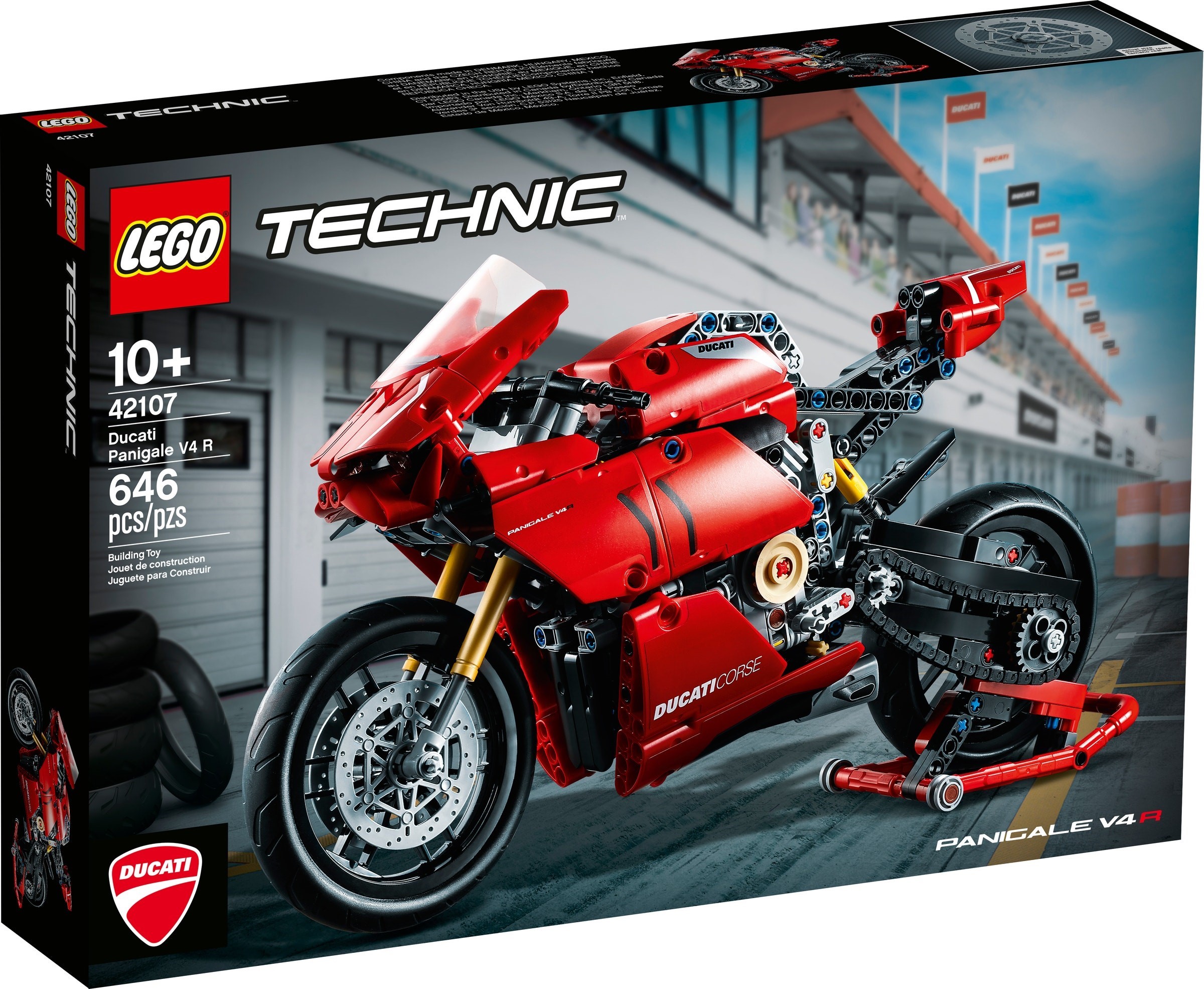 Конструктор LEGO Technic 42107 646 дет. - фото 1
