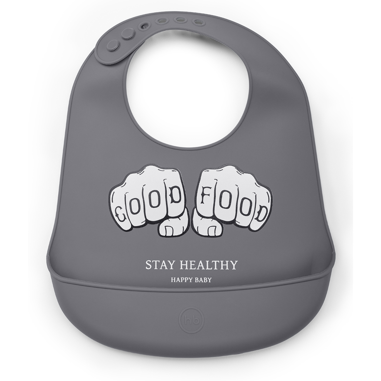Нагрудник Happy Baby пластик - фото 1