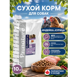 Корм для собак сухой Pronature Holistic Pilgrim на индейке с клюквой 10кг