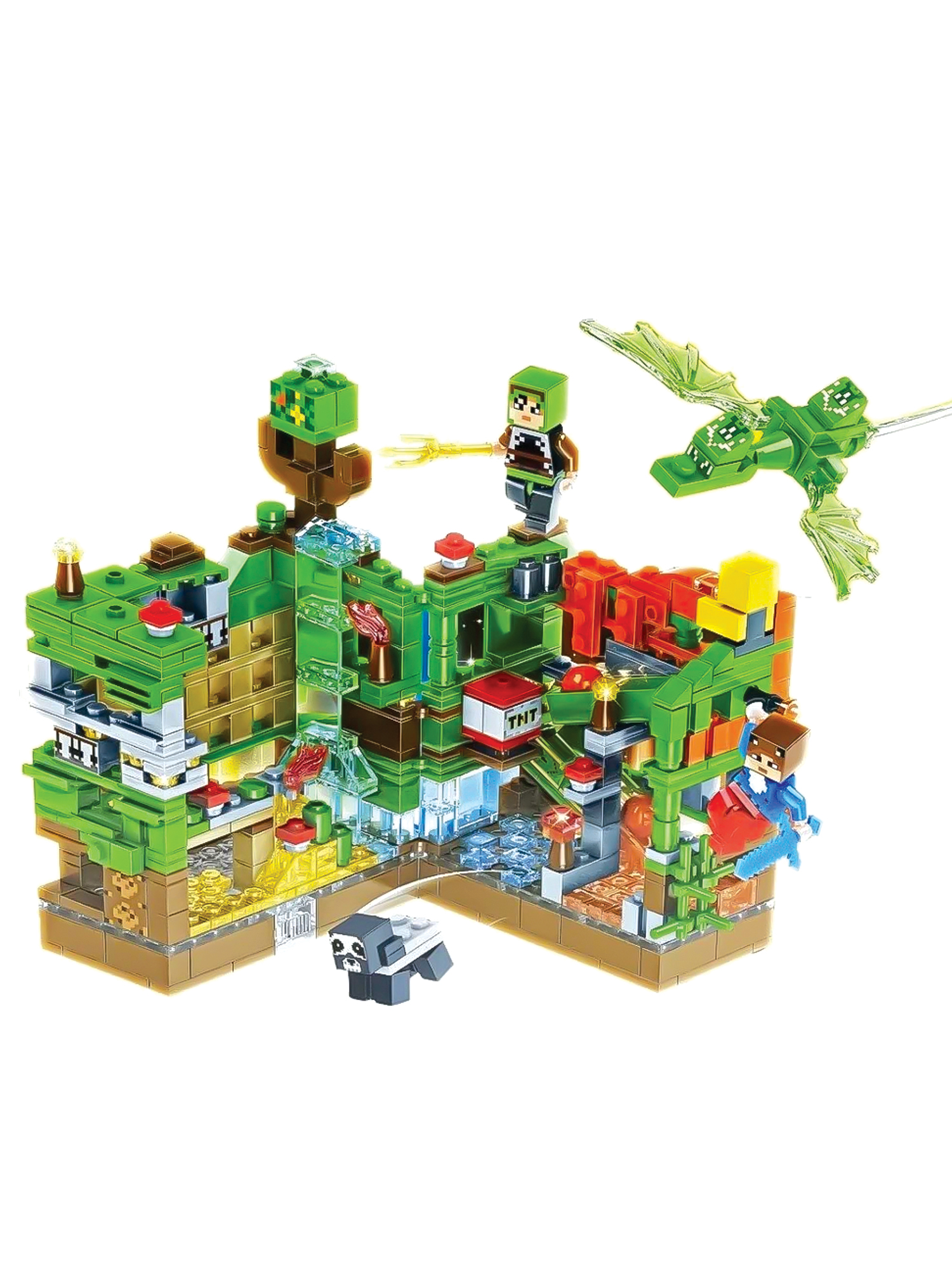 Конструктор Madliani Зеленая крепость 501 дет. - фото 4