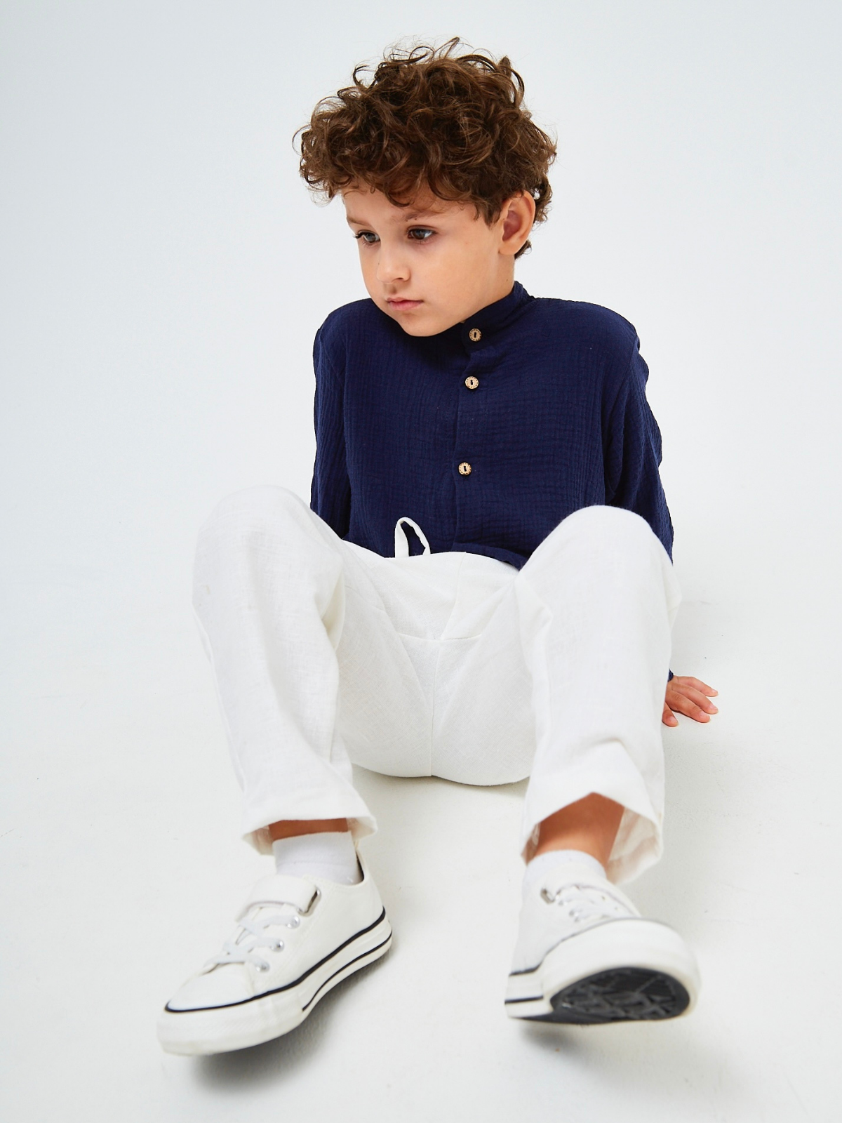 Брюки MOUN Брюки_лен_белые - фото 19