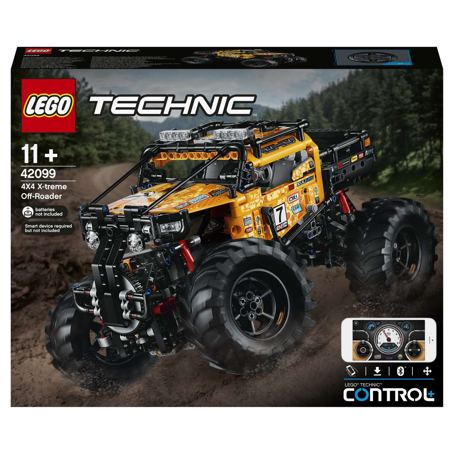 Конструктор LEGO Technic Экстремальный внедорожник блочный - фото 2