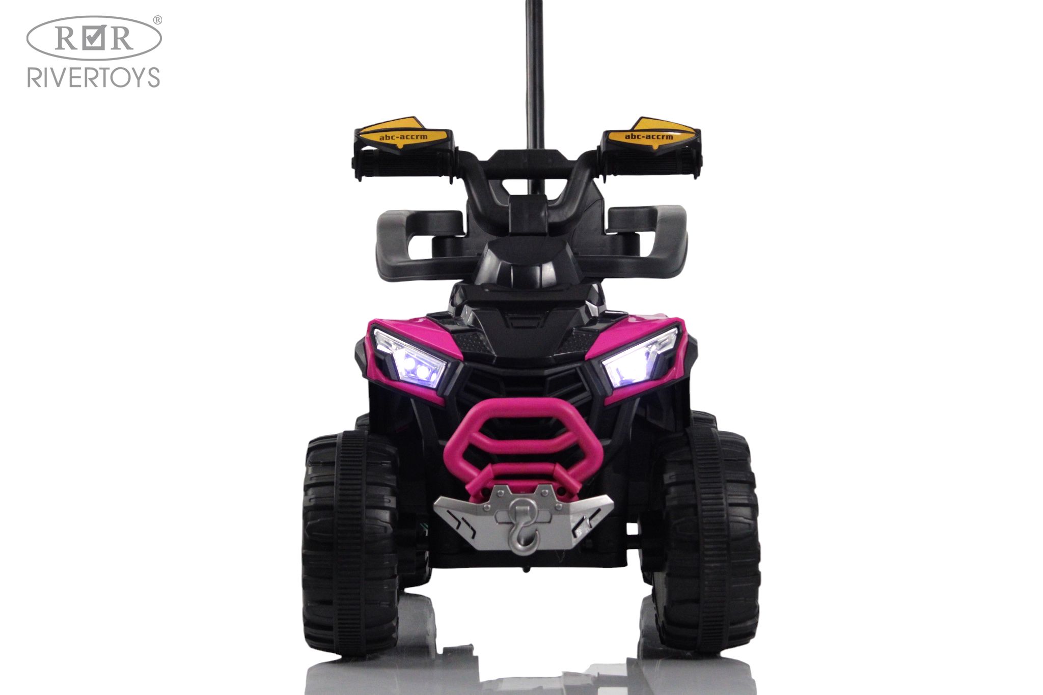Электромобиль RIVERTOYS F003FF-NEW-PINK - фото 2