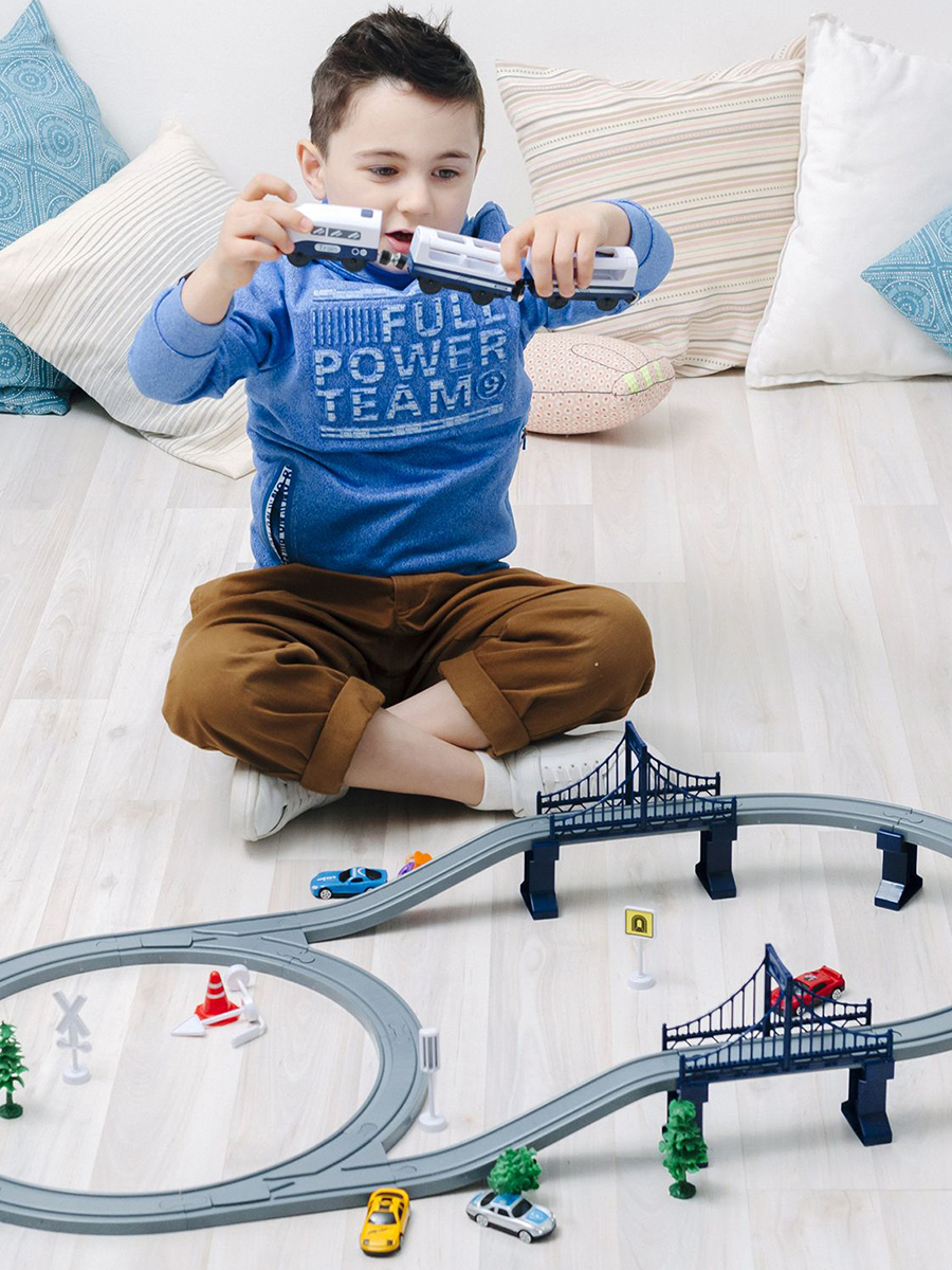 Набор железнодорожный Givito G201-011 - фото 3