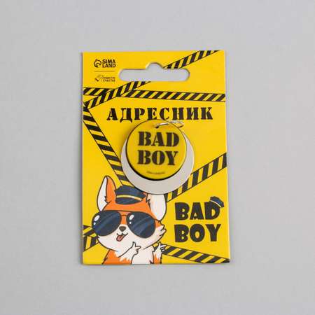 Адресник для собак Пушистое счастье Bad Boy