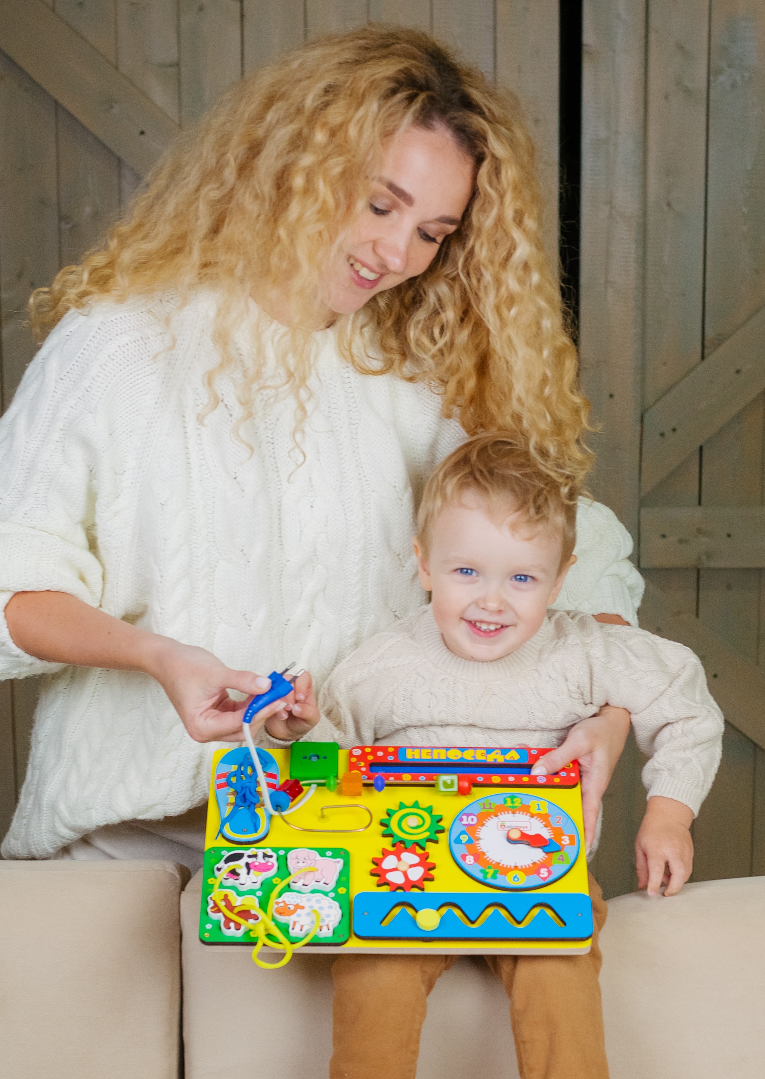 Игрушка Alatoys бизиборд Непоседа в ассортименте - фото 8