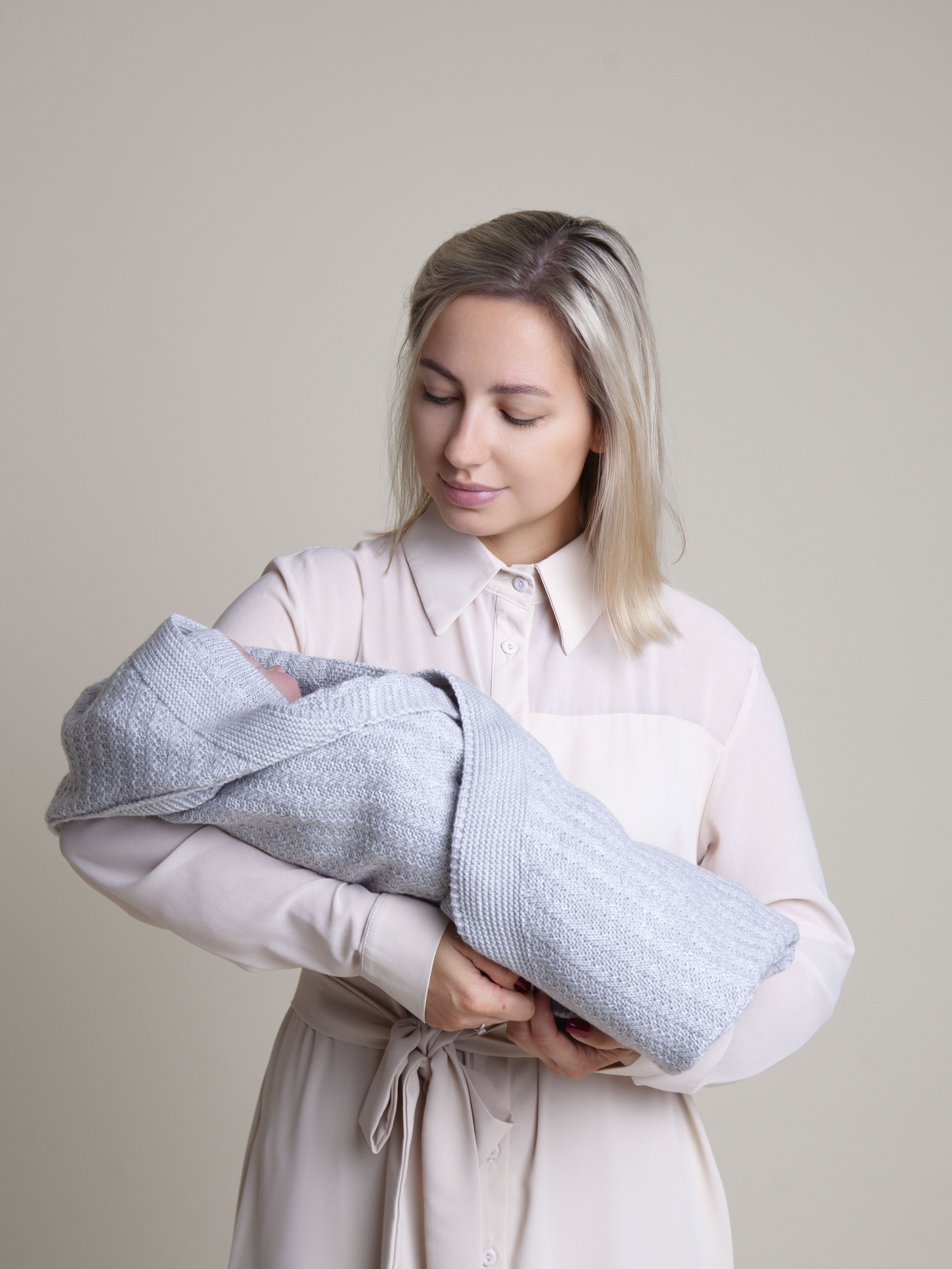 Плед НаследникЪ Выжанова плед для новорожденного 95 x 95 см шерсть - фото 5