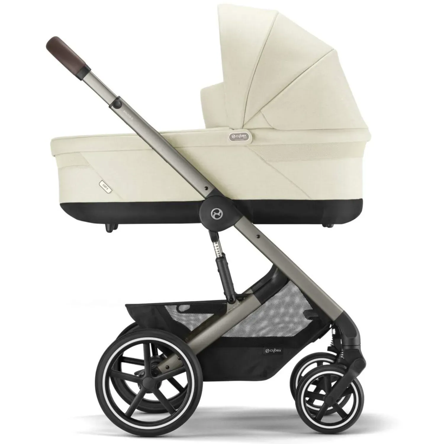 Коляска 2в1 Cybex Balios S Lux TPE бежевый - фото 2