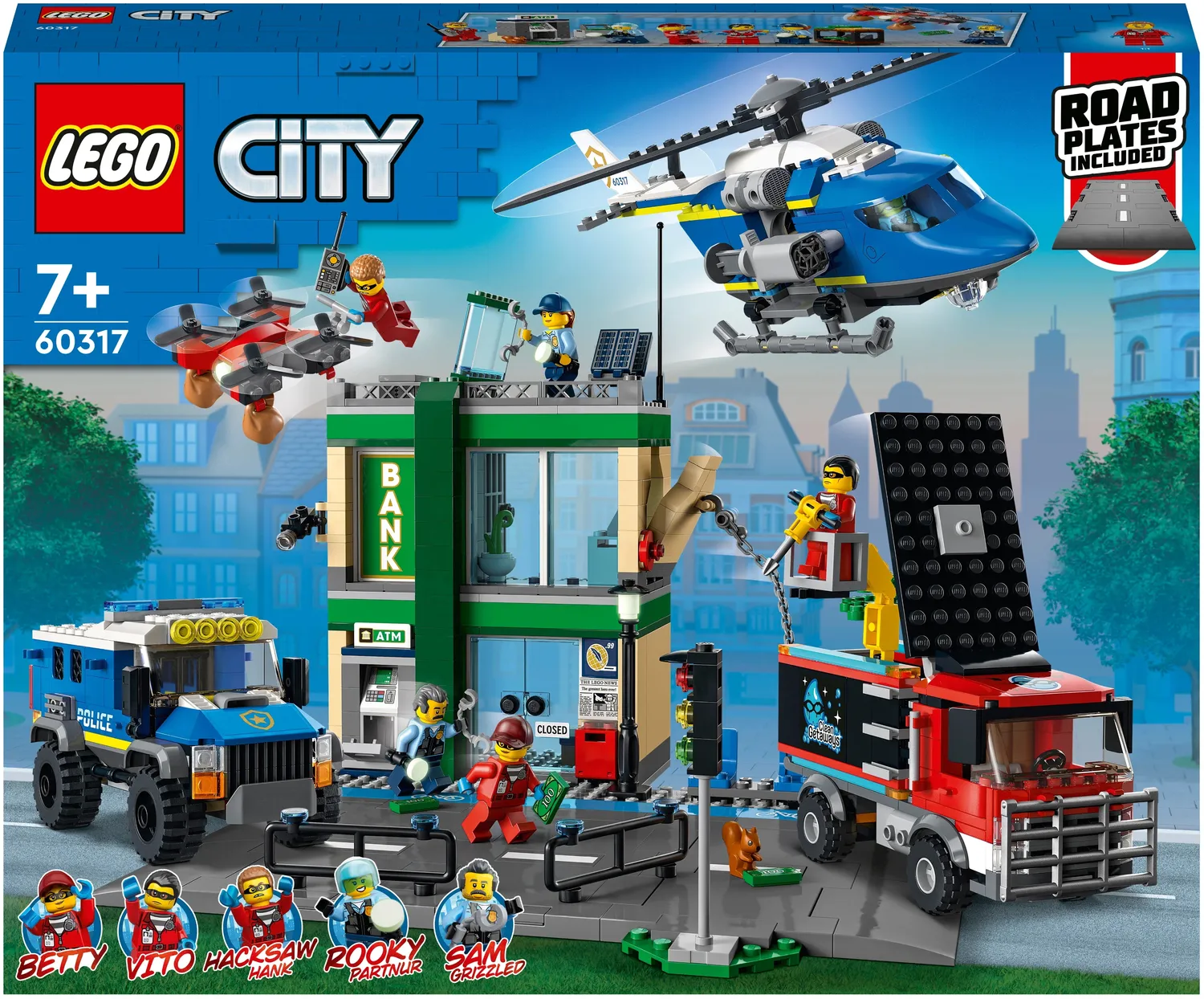 Конструктор LEGO City 60317 915 дет. - фото 1