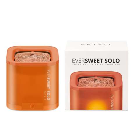 Питьевой фонтан PETKIT Eversweet Solo для животных оранжевый