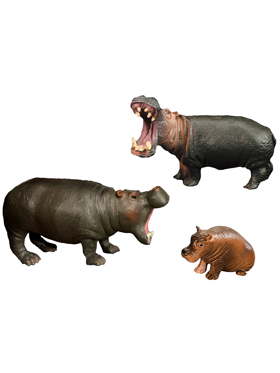 Игровой набор Masai Mara Семья бегемотов - фото 2