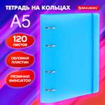Тетрадь со сменным блоком Brauberg клетка 120 лист.