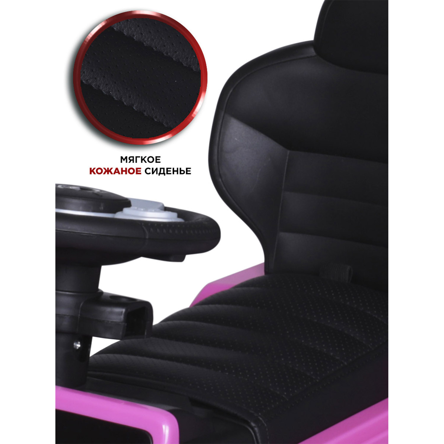 Каталка BabyCare Mercedes-Benz G350d с ручкой - фото 3