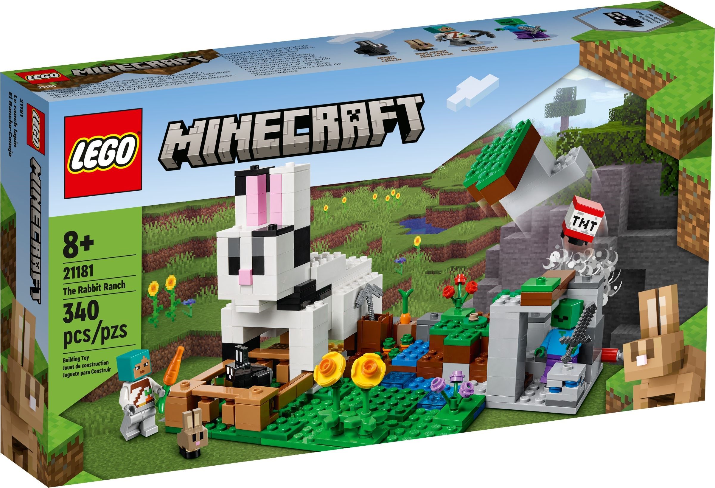 Конструктор LEGO Minecraft 340 дет. - фото 1