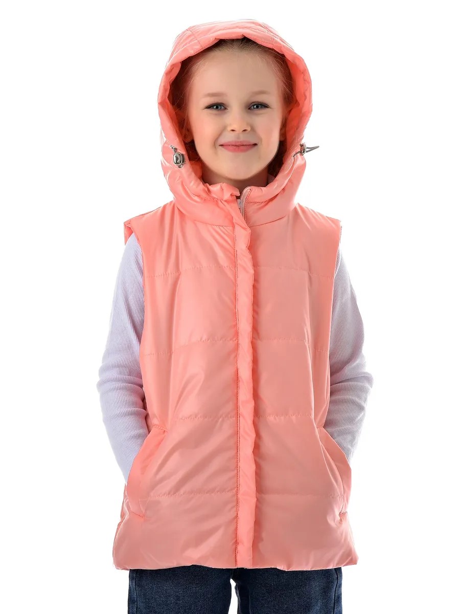 Жилет Rusland 925/персиковый - фото 3