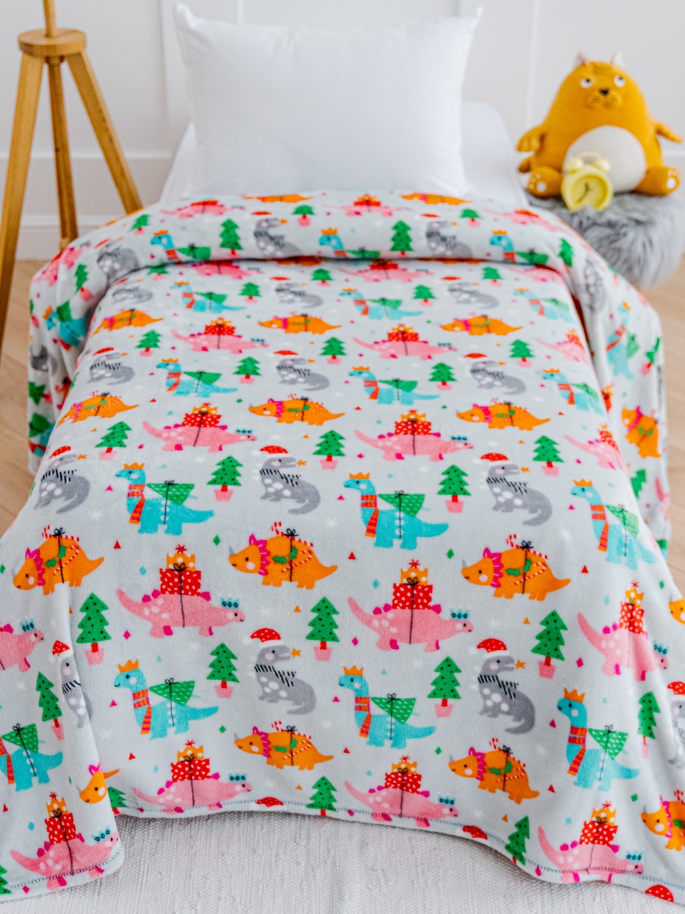 Плед Павлинка Аэро Софт Динозаврики 100 x 150 см - фото 1