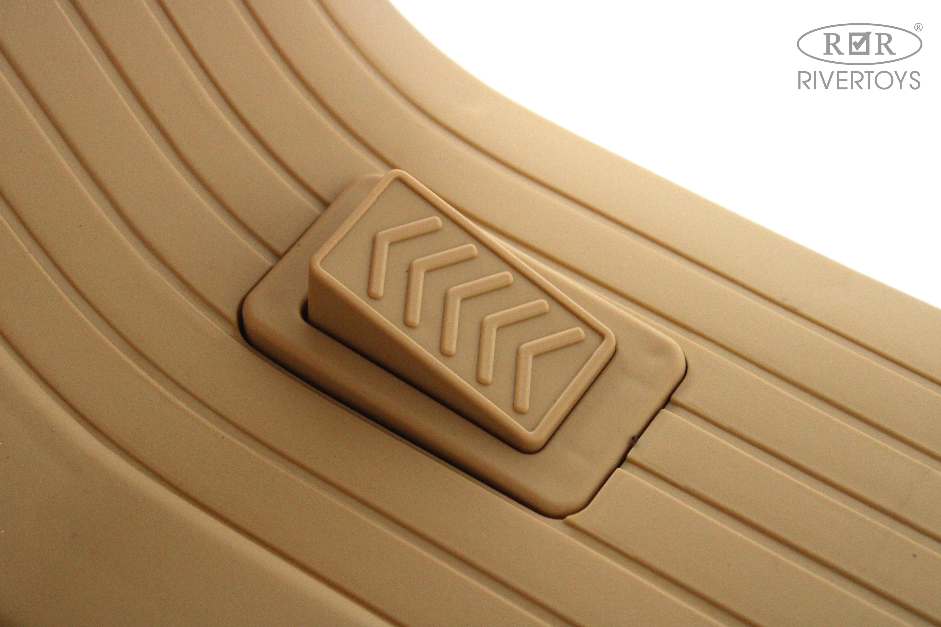 Электромобиль RIVERTOYS K444PX-A-BEIGE - фото 8
