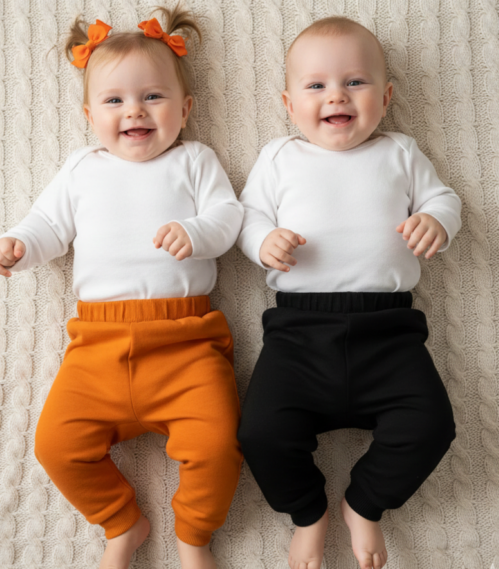 Изображение товара Комплект брюк для малышей из хлопка 2 шт Deiko Baby Турция