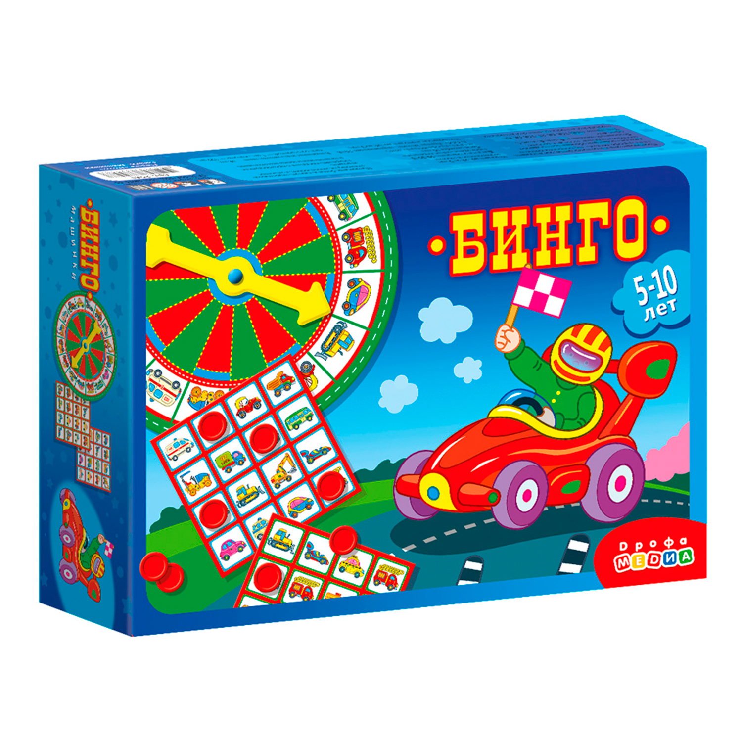 Игра настольная Дрофа-Медиа Бинго Машинки 2961 - фото 1