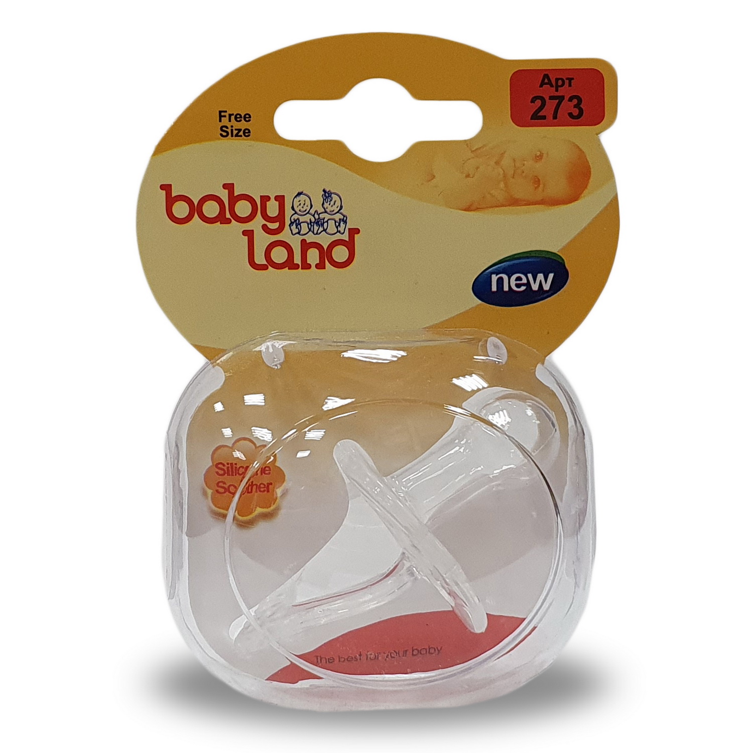 Пустышка Baby Land силикон от 6 мес. - фото 6