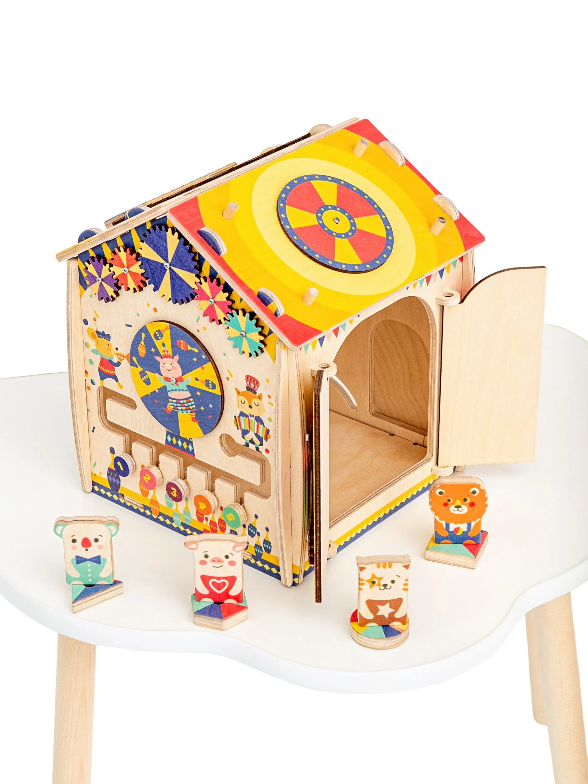 Игрушка Mag Wood бизиборд Цирк - фото 8