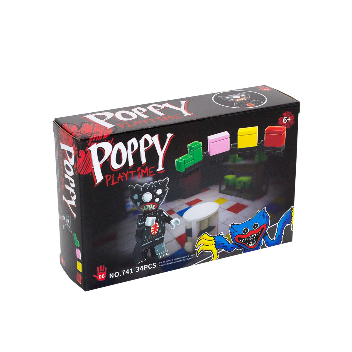 Конструктор JIA YI TOYS Кили Вили Поппи Киси Миси Сили кинетический - фото 5