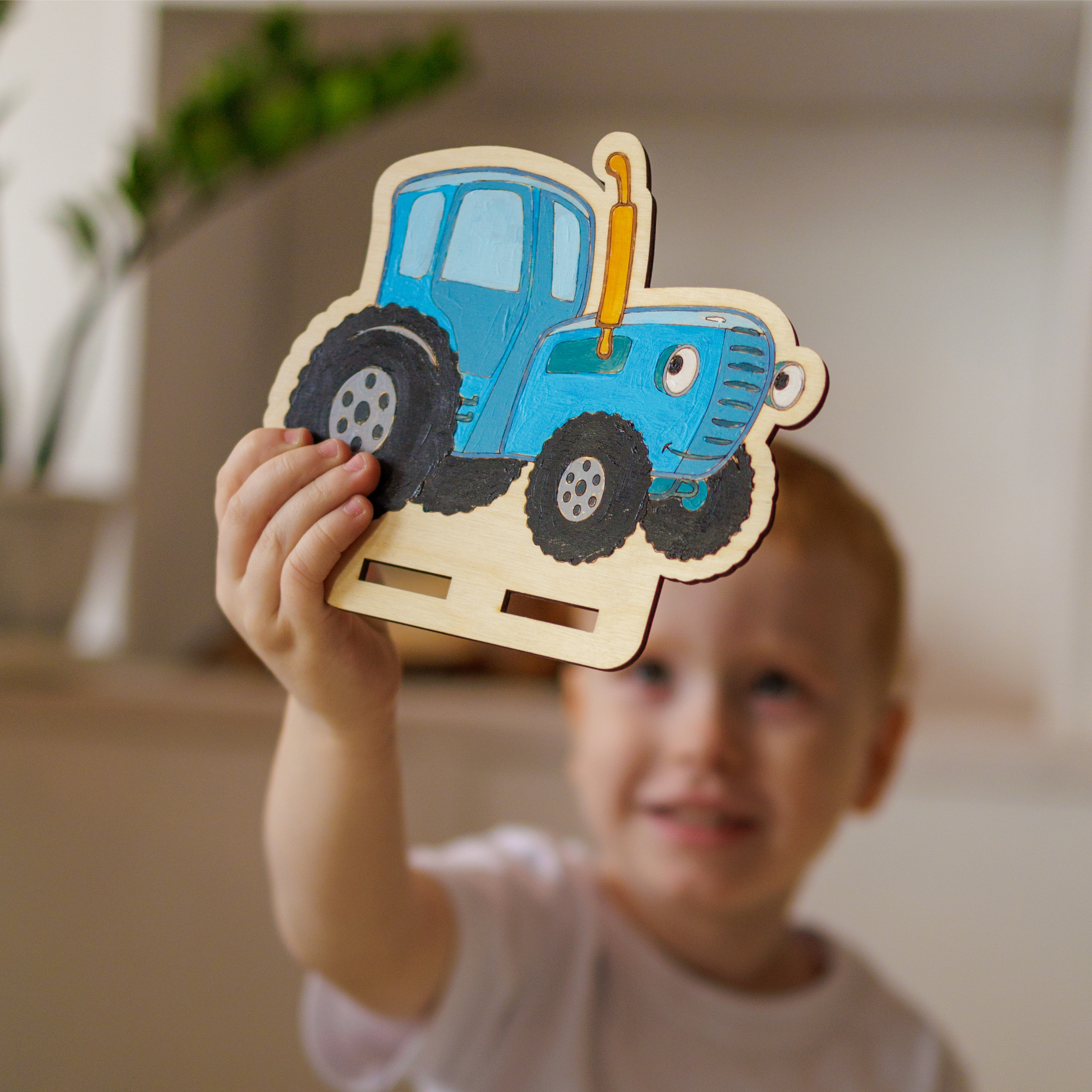 Набор для творчества Синий трактор - фото 7