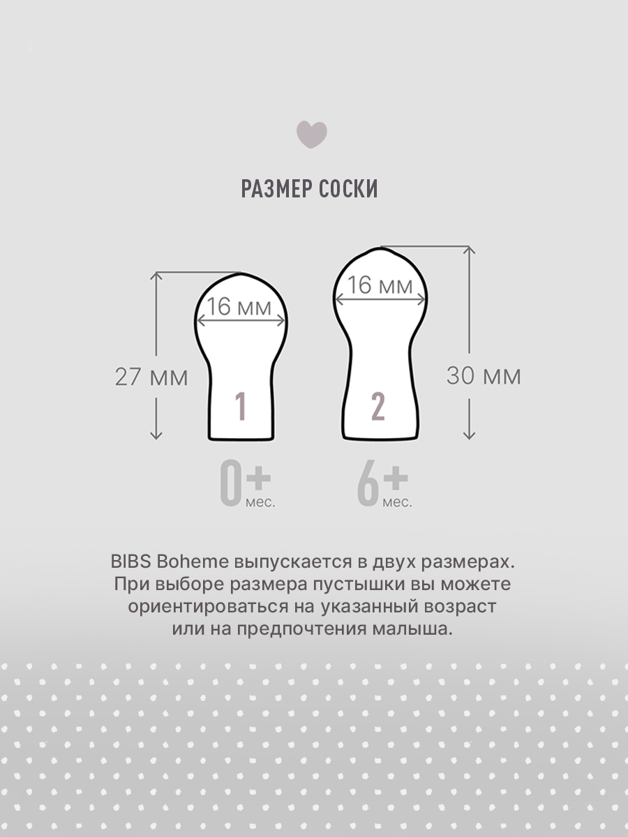 Пустышка BIBS от 0 мес. - фото 4