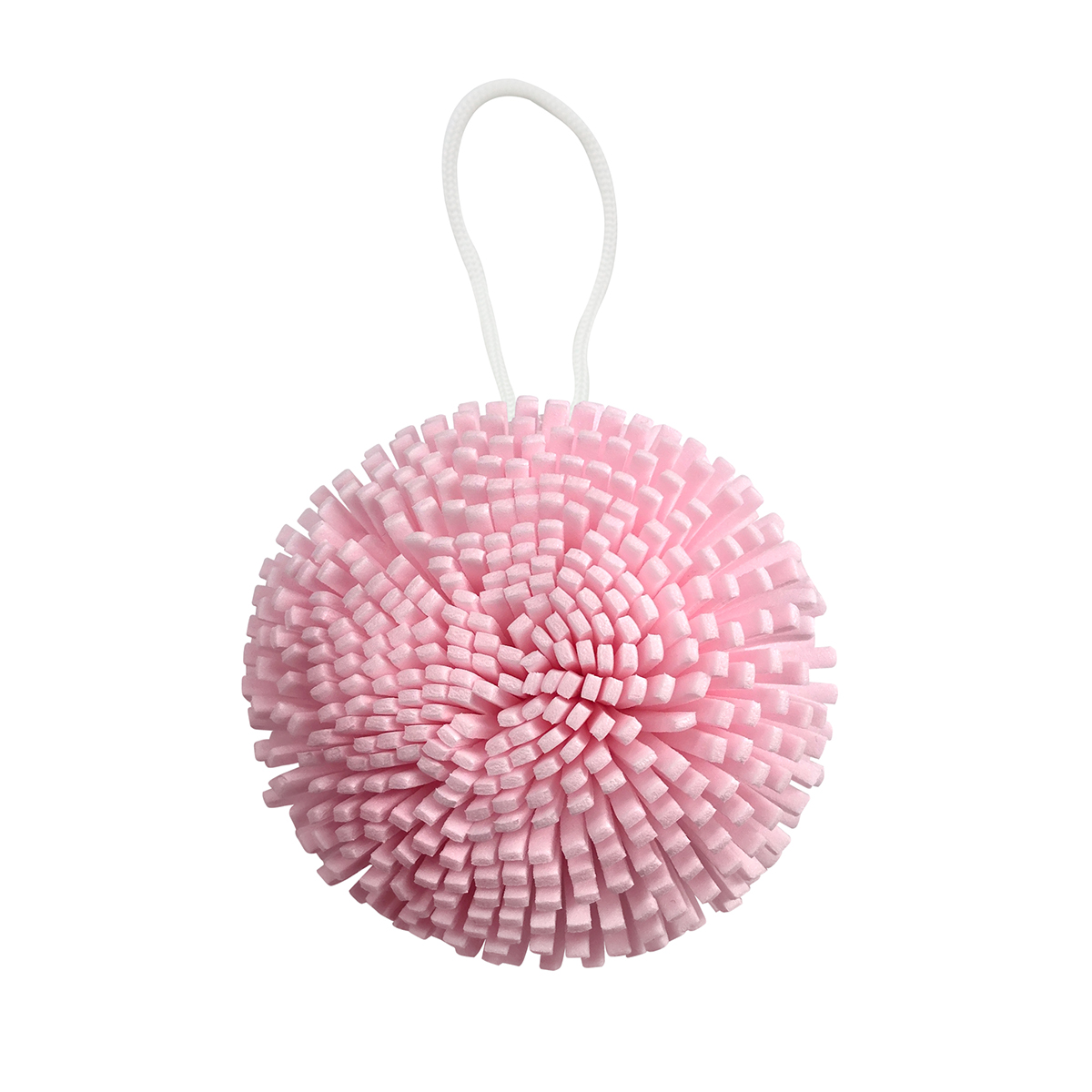 Мочалка, губка SOLOMEYA Розовая 1 шт - фото 2