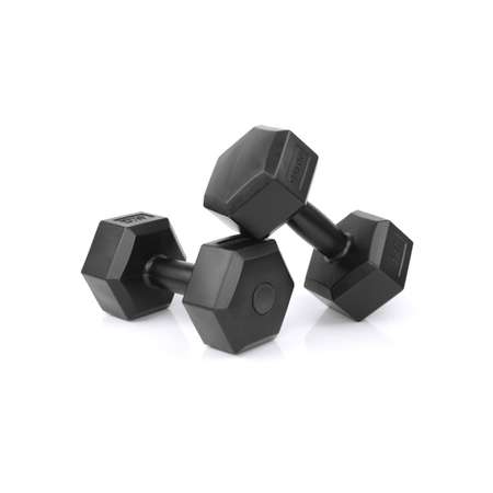 Гантели виниловые IRON GYM, 4 кг х 2 шт, черные