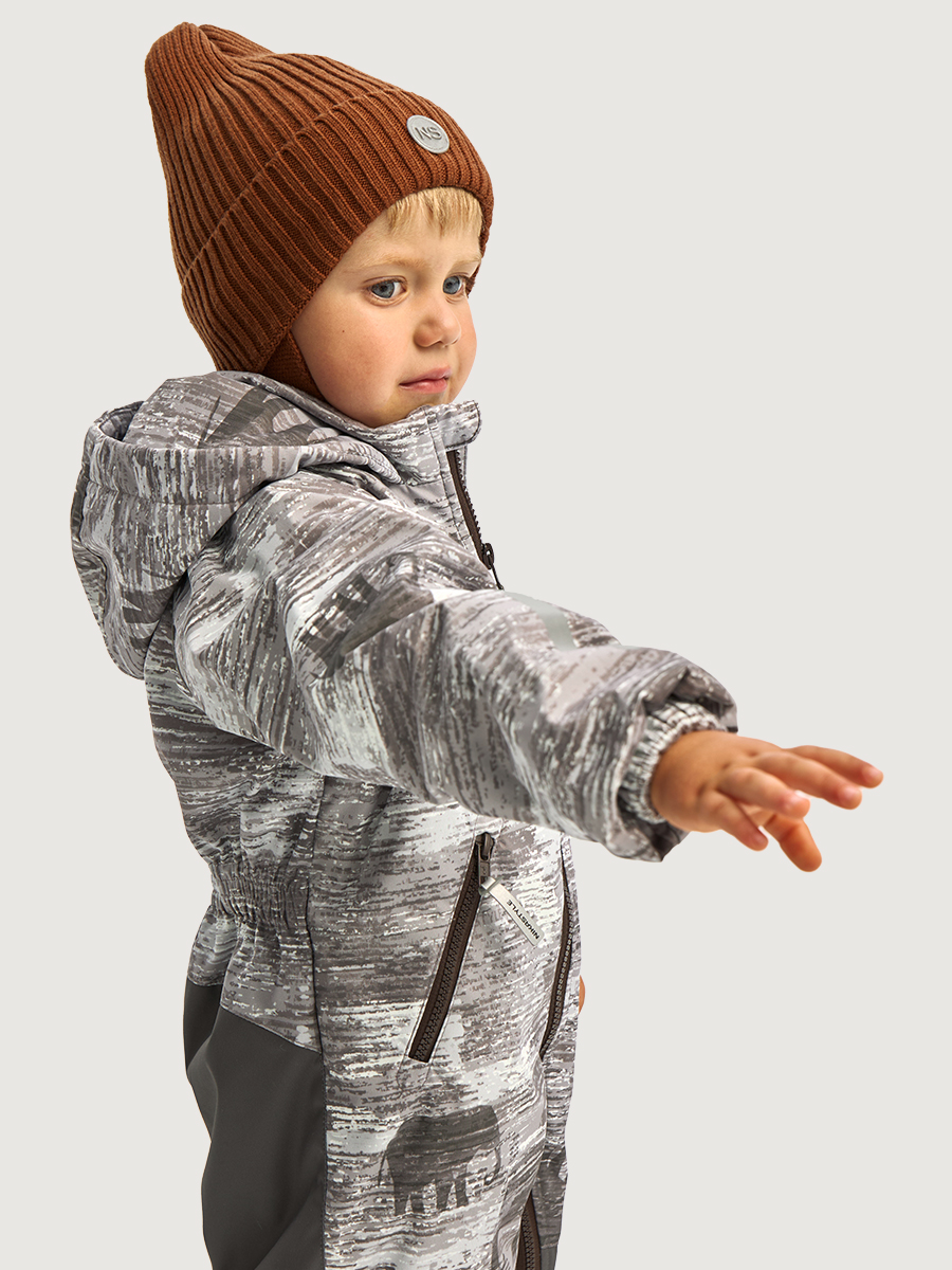 Комбинезон NIKASTYLE 8м1126 орех/асфальт - фото 3