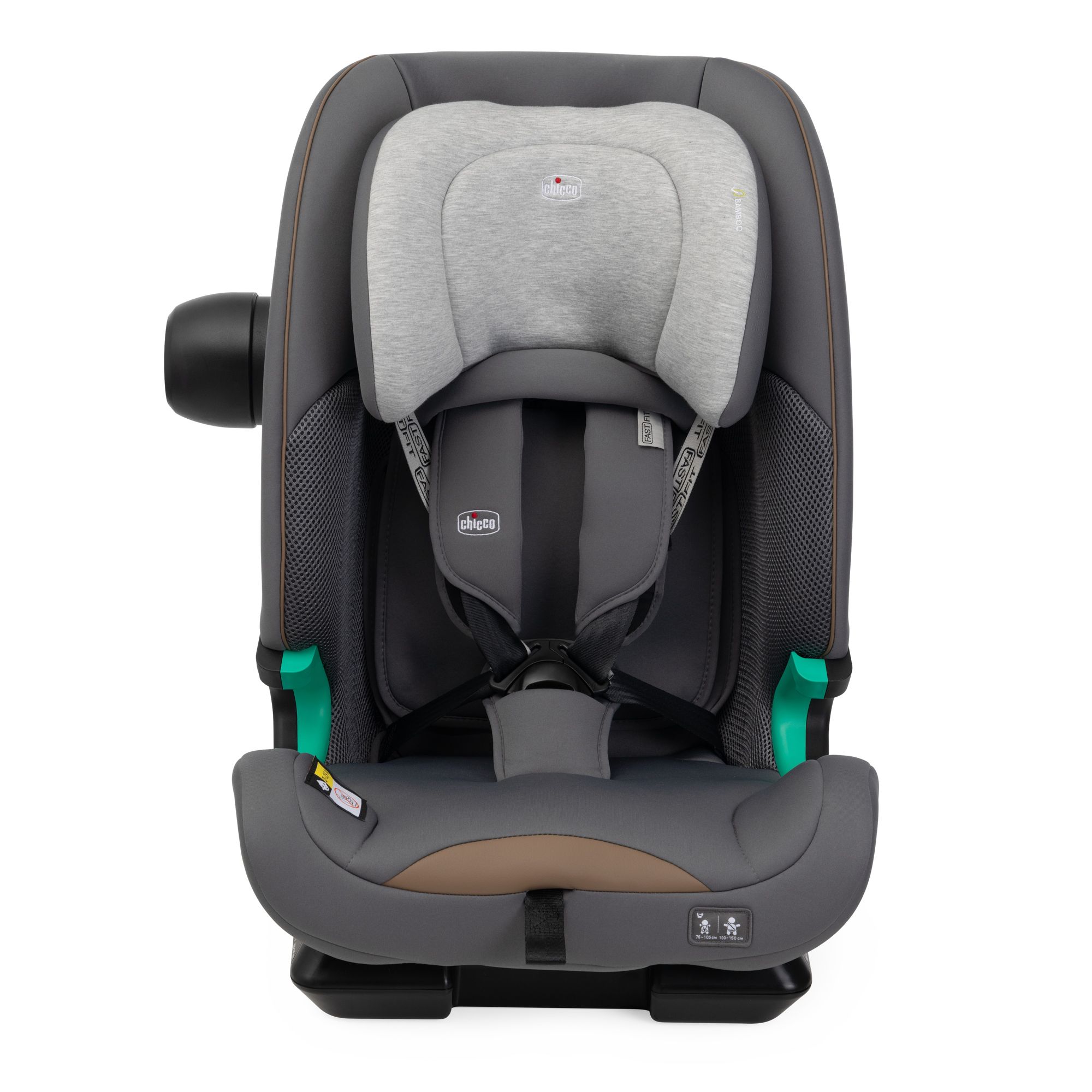 Автокресло Chicco Isofix 1/2/3 (9-36 кг) серый - фото 17