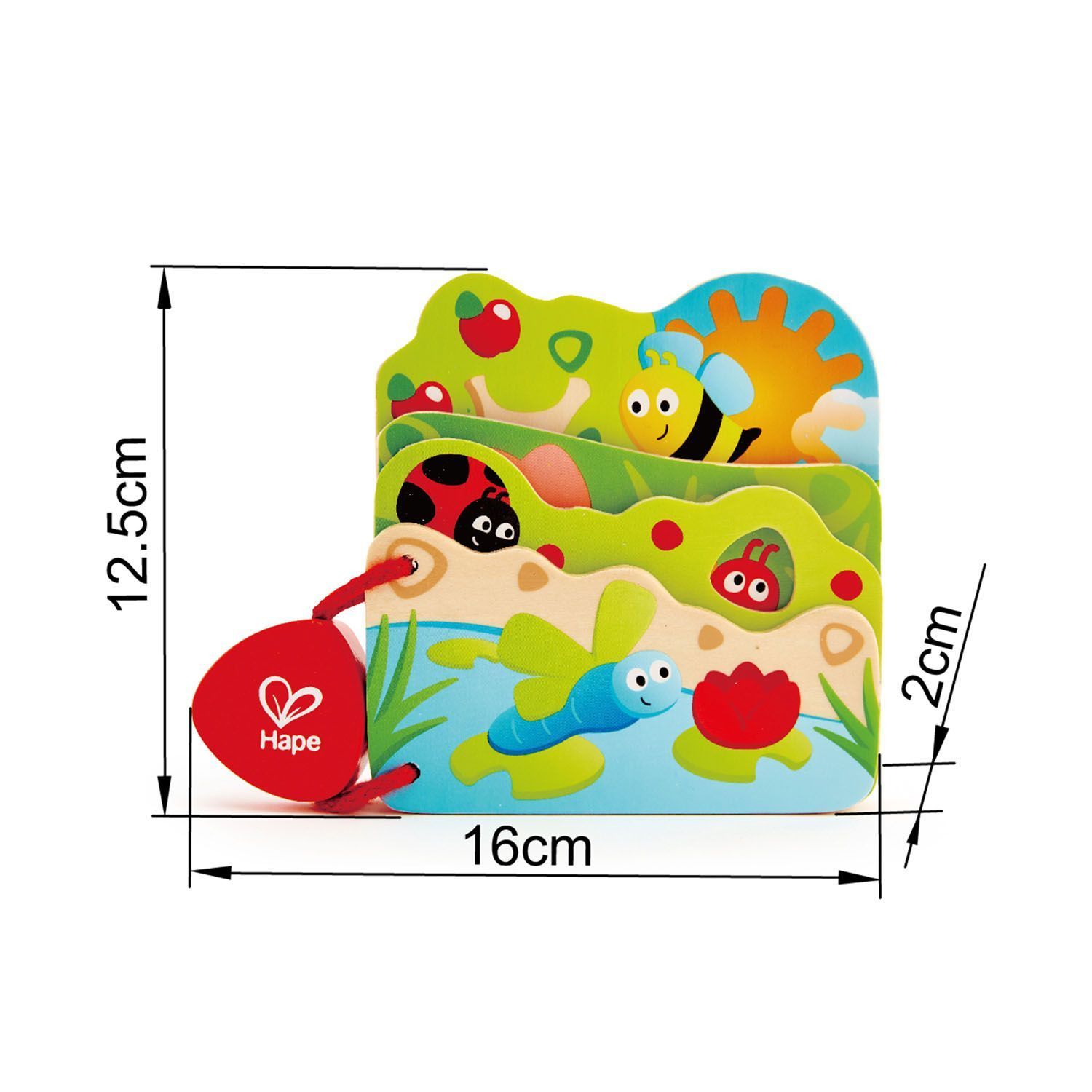 Игрушка Hape книжка Природа - фото 3