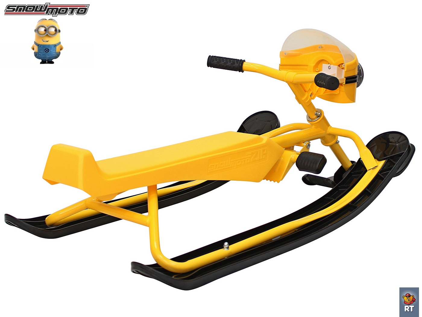 Снегокат Snow Moto 37018 Minion - фото 7