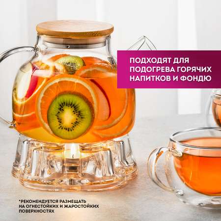 Свечи чайные Лайма набор 50 штук до 3,5 часов горения