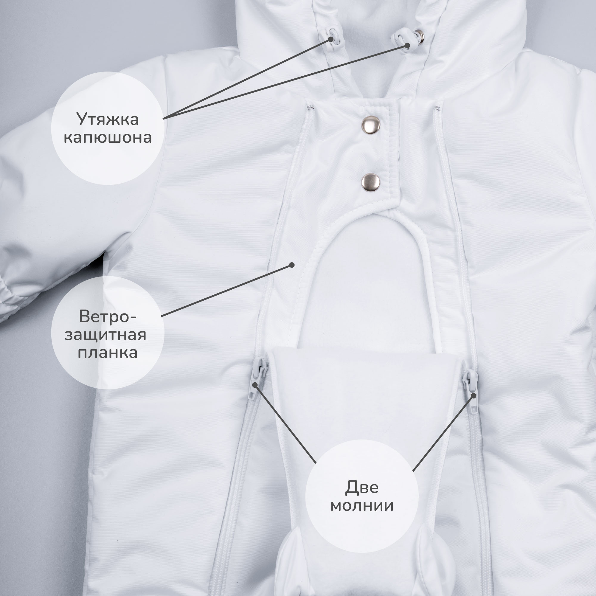 Комбинезон Amarobaby AB-OD23-6201-BE - фото 4
