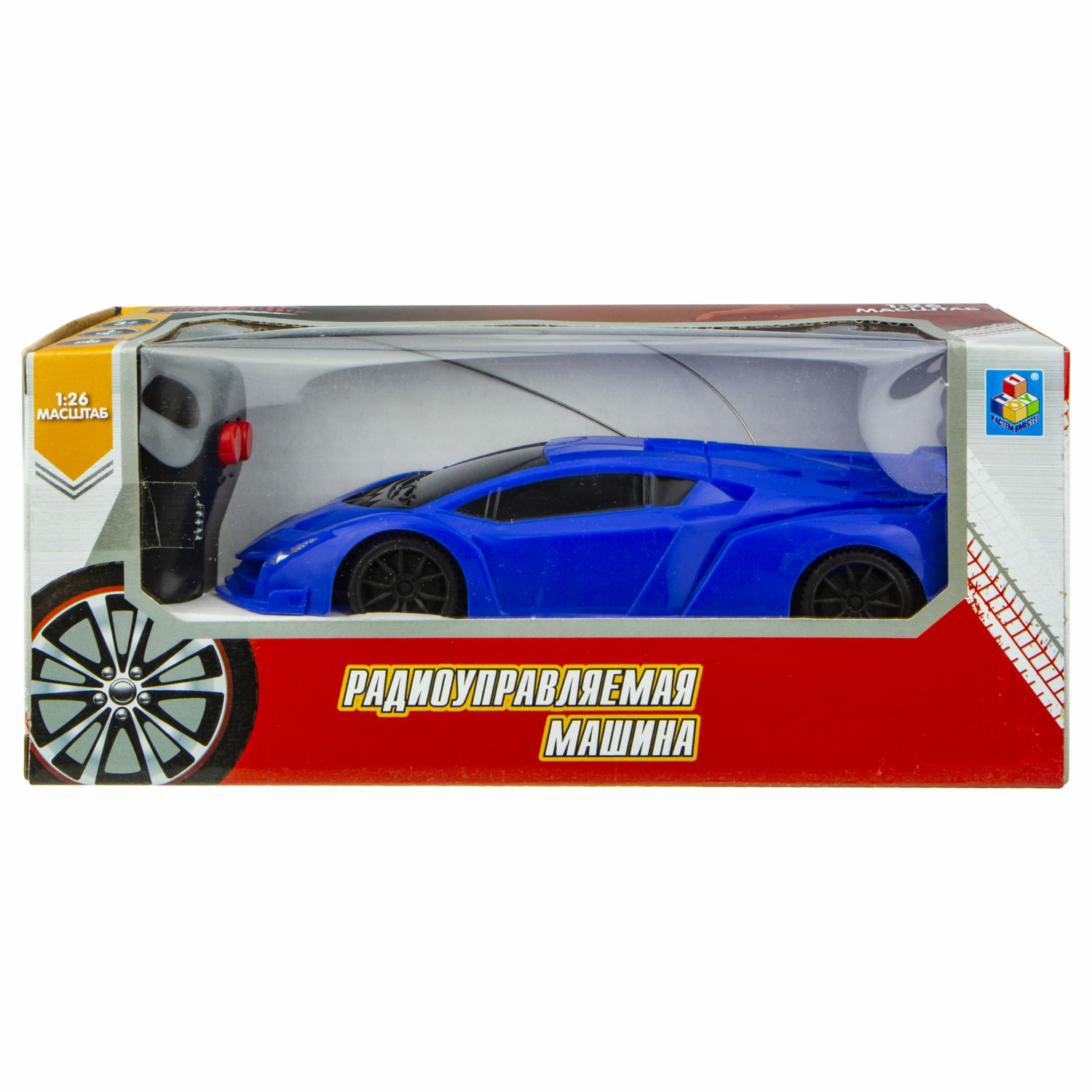 Автомобиль РУ 1TOY Спортавто 1:26 - фото 4