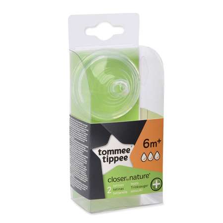 Соска Tommee tippee (быстрый поток) 2 шт.