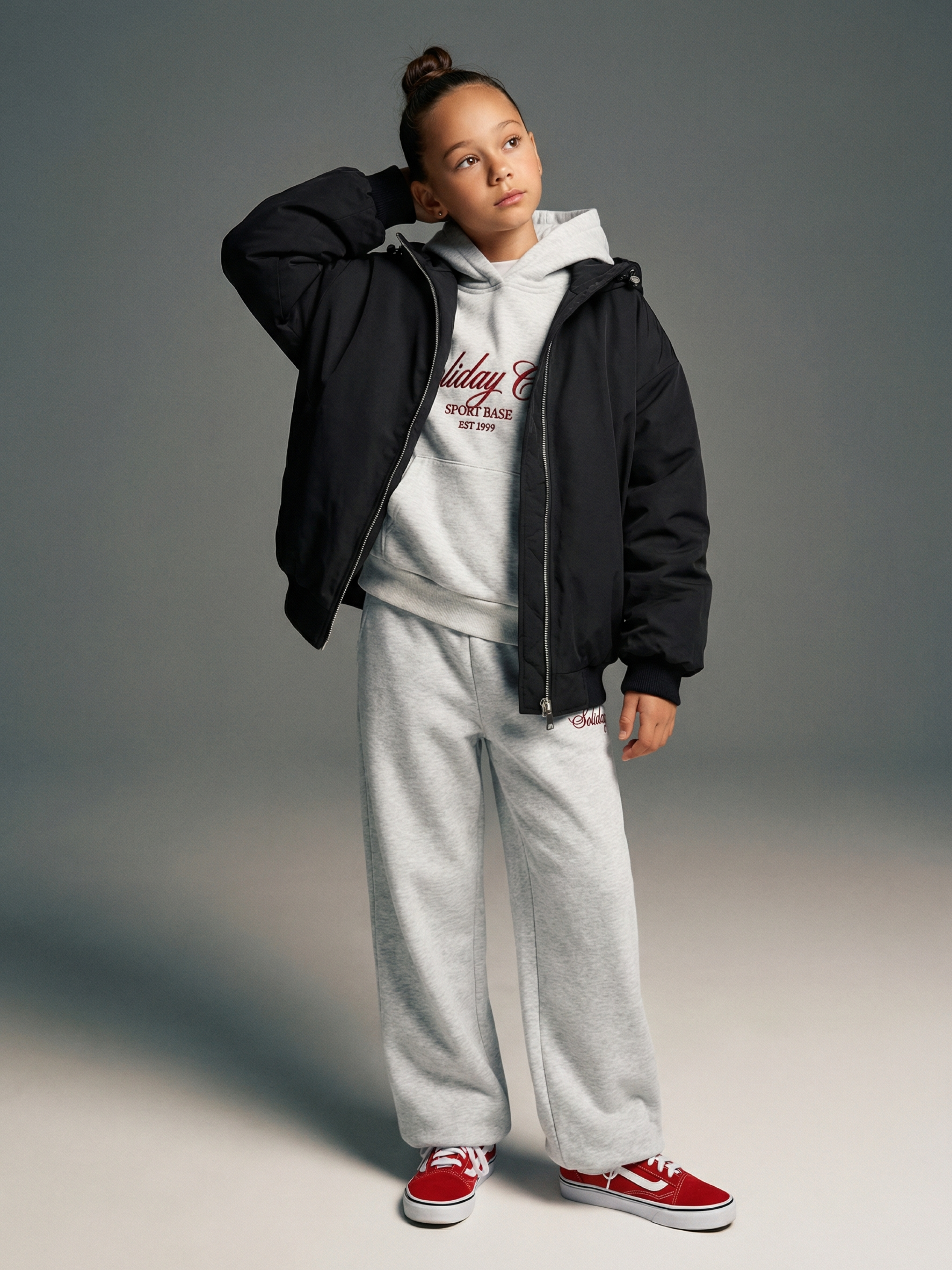 Куртка MIRANAM БомберДетскДевочкиF55Черн - фото 10