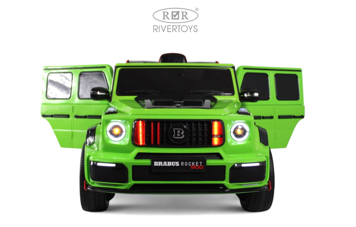 Электромобиль RIVERTOYS Mercedes Z777ZZ-GREEN С пультом ДУ - фото 9