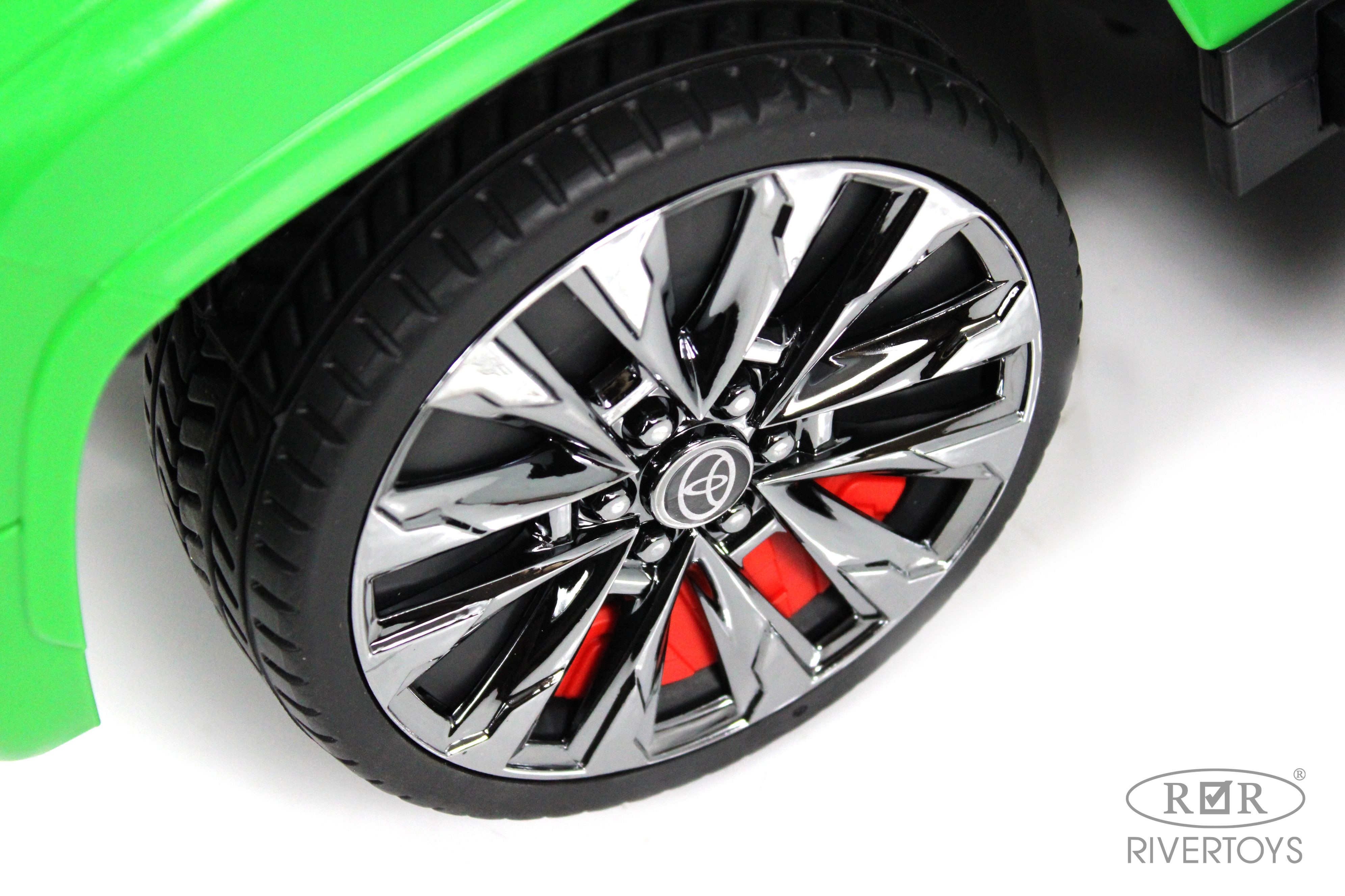 Каталка RIVERTOYS Z002ZZ-C-GREEN зеленый - фото 10