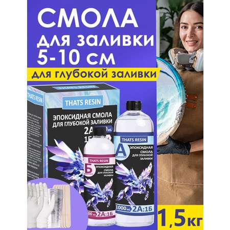 Набор для творчества ThatsResin эпоксидная смола