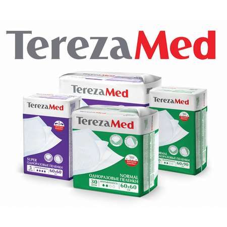 Пелёнки одноразовые TerezaMed 60х90 см 5 шт.